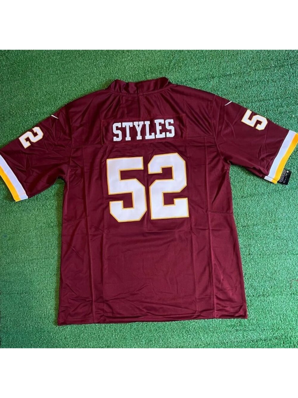 Sonny Styles Kids Burgundy Jersey Stitched Vapor